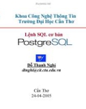 Bài giảng Cơ sở dữ liệu nâng cao - Chương 3: Lệnh SQL cơ bản