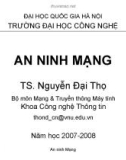 An ninh mạng - Nguyến Đại Thọ