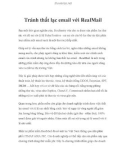 Tránh thất lạc email với RealMail