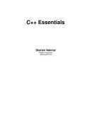 C++ Essentials