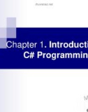 Lecture Mastering C# - Chapter 1: Introduction to C# programming