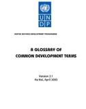 A glossary of Common development terms