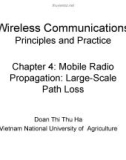 Wireless Communications Principles and Practice - Chapter 4: Mobile Radio Propagation Large-Scale Path Loss