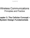 Wireless Communications Principles and Practice - Chapter 3: The Cellular Concept System Design Fundamentals