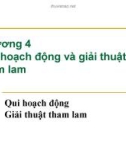 Bài giảng Phân tích và thiết kế giải thuật: Chương 5 - PGS.TS. Dương Tuấn Anh