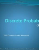 Lecture Discrete mathematics and its applications - Chapter 7: Discrete Probability