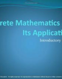 Lecture Discrete mathematics and its applications - Introductory Lecture