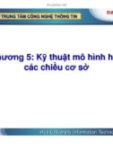 Kho dữ liệu và Hệ hỗ trợ quyết định ( Nguyễn Thanh Bình ) - Chương 5