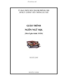 Giáo trình về ngôn ngữ SQL