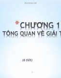 Chương 1 - Tổng quan về giải thuật