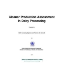 Cleaner Production Assessment in Dairy Processing