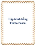 Lập trình bằng Turbo Pascal