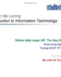 Bài giảng Tin học đại cương: Chương 4 (Buổi 1) - Thiết kế và trình bày một báo cáo nghiên cứu ở dạng trình chiếu đa phương tiện