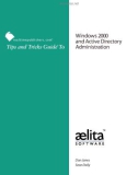 Windows 2000 and Active Directory Administration