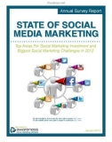 STATE OF SOCIAL MEDIA MARKETING