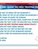 Bài giảng Quản trị môi trường mạng server: Bài 6 - TC Việt Khoa