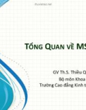 Bài giảng Tin văn phòng: Bài 1 - ThS. Thiều Quang Trung