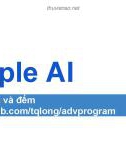 Bài giảng Lập trình nâng cao - Chương 7: Simple AI