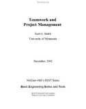 Teamwork and Project Management - McGraw-Hill's BEST Series Basic Engineering Series and Tools