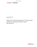 Mastering Project Management Fundamentals Critical for Successful Earned Value Management