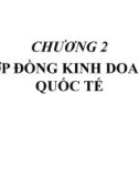 Hợp đồng kinh doanh quốc tế