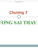 Bài giảng Kinh tế lượng: Chương 7 - Trần Thị Tuấn Anh (2017)