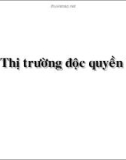 Bài giảng Kinh tế học vi mô dành cho chính sách công: Bài 19 - GV. Đặng Văn Thanh