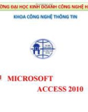 Bài giảng Microsoft Access 2010 - Chương 6: Thiết kế báo cáo (Report)