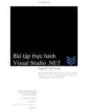 Bàitập thực hành Visual Studio .NET