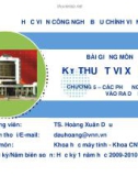 Bài giảng môn Kỹ thuật vi xử lý: Chương 5 - TS. Hoàng Xuân Dậu