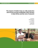 The impact of fodder trees on milk production and income among smallholder dairy farmers in East Africa and the role of research