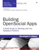 Building OpenSocial Apps- P1