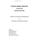 Committee on Foreign and Emerging Diseases of the United States Animal Health Association