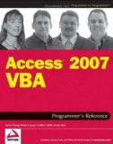 Wrox Access 2007 Vba Programmers Reference