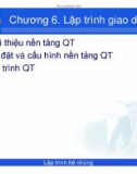 Bài giảng Lập trình hệ nhúng: Chương 6 - Phạm Văn Thuận