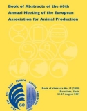 Book of Abstracts of the 60th Annual Meeting of the European Association for Animal Production