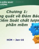 Bài giảng Đảm bảo và kiểm soát chất lượng phần mềm: Chương 1 - Nguyễn Mạnh Tuấn