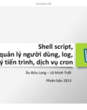 Bài giảng Linux: Chương 4 - Âu Bửu Long, Lê Minh Triết