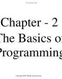 Lecture Practical C++ programming - Chapter 2: The basics of programming