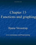 Lecture Programming principles and practice using C++: Chapter 15 - Bjarne Stroustrup