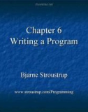 Lecture Programming principles and practice using C++: Chapter 6 - Bjarne Stroustrup