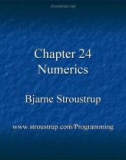 Lecture Programming principles and practice using C++: Chapter 24 - Bjarne Stroustrup