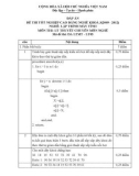 Đáp án đề thi tốt nghiệp cao đẳng nghề khóa 3 (2009-2012) - Nghề: Lập trình máy tính - Môn thi: Lý thuyết chuyên môn nghề - Mã đề thi: DA LTMT-LT05