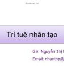 Bài giảng Trí tuệ nhân tạo: Chương 3 - Nguyễn Thị Như