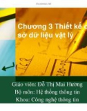 Bài giảng Hệ thống thông tin: Chương 3 - Đỗ Thị Mai Hường