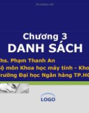 Bài giảng Cấu trúc dữ liệu và giải thuật: Chương 3 - Ths. Phạm Thanh An (2018)