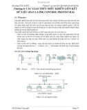 Bài giảng Thông tin dữ liệu và mạng máy tính - Chương 4: Các giao thức điều khiển liên kết dữ liệu (data link control protocols)