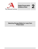 Selecting Storage Media for Long-Term Preservation