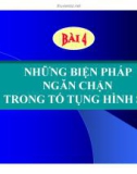 Bài giảng Những biện pháp ngăn chặn trong tố tụng hình sự