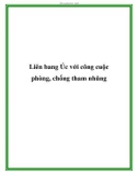 Liên bang Úc với công cuộc phòng, chống tham nhũng